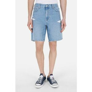 Pantaloni scurti din denim cu detalii cu aspect deteriorat imagine