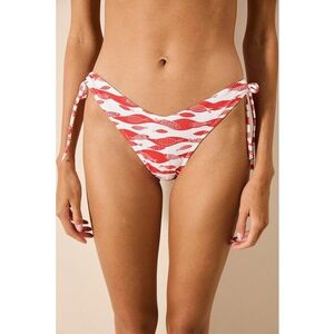 Slip cu model si snururi laterale de ajustare imagine