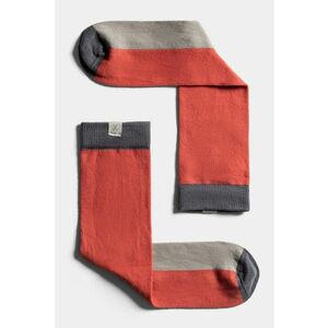 Sosete unisex lungi cu model colorblock imagine