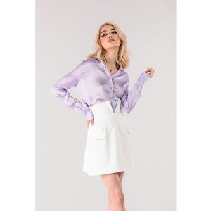 Fusta mini cu croiala in A imagine