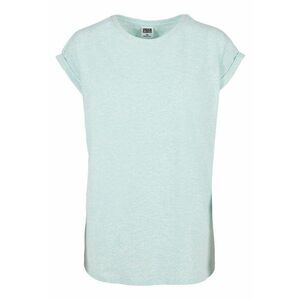 Tricou din amestec de bumbac cu maneci plisate imagine