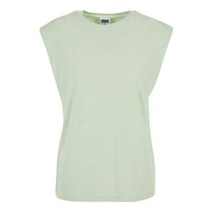 Tricou din amestec de modal - fara maneci - cu umeri intariti imagine