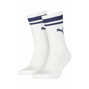 Set de sosete lungi unisex cu detalii striate - 2 perechi imagine