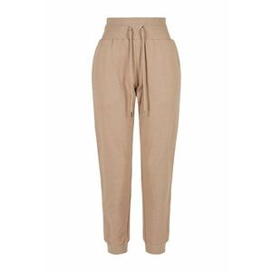 Pantaloni de trening cu talie inalta si snur de ajustare imagine