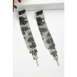 Cercei drop cu cristale imagine