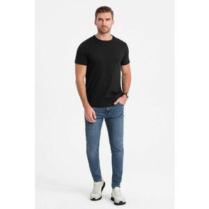 Tricou uni cu decolteu la baza gatului imagine