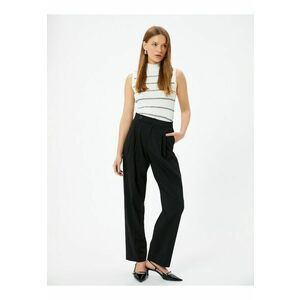 Bluza cu dungi si guler scurt imagine