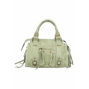Geanta din piele cu bareta detasabila de umar imagine