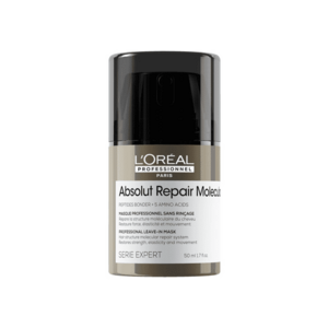 Crema pentru par deteriorat L’Oreal Crema leave-in fara clatire L’Oreal Professionnel Serie Expert Absolut Repair Molecular cu protectie termica - pentru par deteriorat imagine