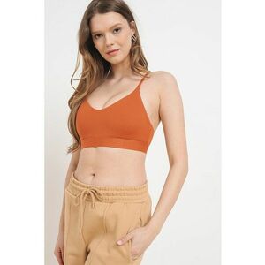 Bustiera cu sustinere minima si tehnologie Dri-FIT pentru fitness Indy imagine