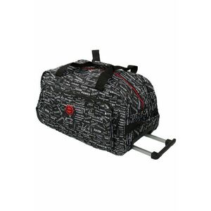 Geanta de voiaj cu troler - Urban - Negru - 55x30x30cm imagine