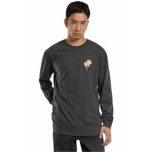 Bluza de trening din amestec de bumbac cu decolteu la baza gatului imagine