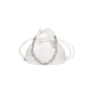 Geanta bucket de piele ecologica cu bareta lant imagine