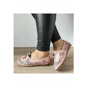 Pantofi Casual Perforati Dama 101122-1 Roz - Roz imagine