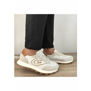 Pantofi Barbati 69020 Crem - Crem imagine