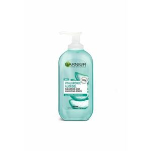 Gel pentru curatarea tenului Skin Naturals Hyaluronic Aloe imbogatit cu Aloe vera organica si acid hialuronic - 200 ml imagine