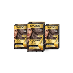 Pachet: 3 x Vopsea de par permanenta fara amoniac Color Oleo Intense - 115 ml imagine