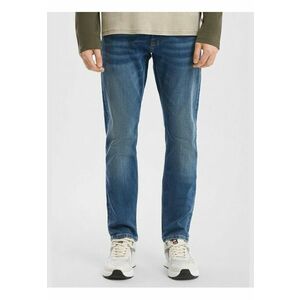 Blugi barbati Rick - cu talie medie - croiala Slim Fit - Slim Leg - Q/S by s.Oliver - Albastru imagine