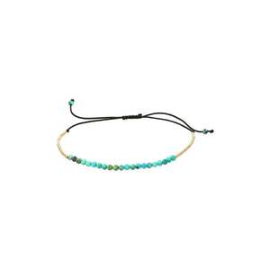 Bratara din aur filat de 14K/20 si pietre de turcoaz imagine