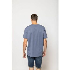 Tricou de bumbac cu decolteu la baza gatului Meren imagine