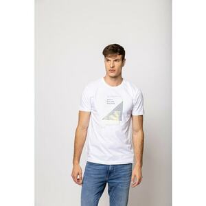 Tricou de bumbac cu text si imprimeu grafic Magro imagine