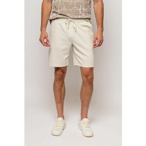 Bermude din material pique cu croiala lejera Zakarta imagine