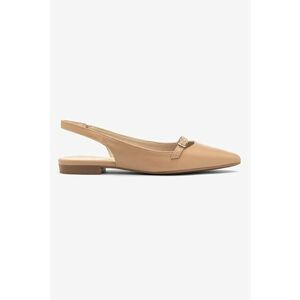 Balerini slingback din piele imagine