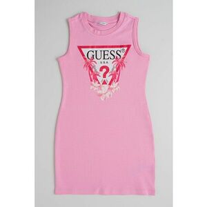 Rochie fara maneci cu imprimeu logo imagine