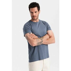 Tricou uni cu decolteu la baza gatului imagine