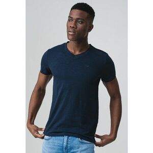 Tricou slim fit cu decolteu in V Amado imagine