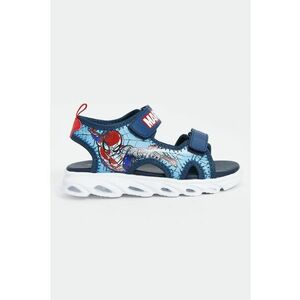 Sandale cu velcro si imprimeu cu desene imagine