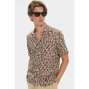 Camasa din amestec de bumbac organic cu animal print imagine