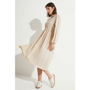 Rochie midi cu croiala in A imagine