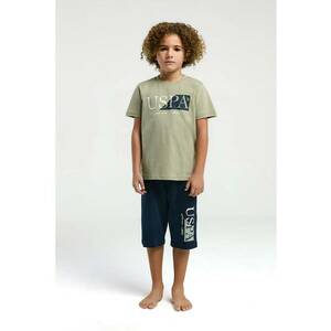 Set de tricou de bumbac si pantaloni scurti - 2 piese imagine