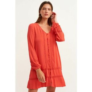 Rochie scurta cu decolteu in V imagine