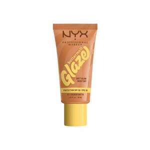 Fond de ten cu formula lejera si efect stralucitor NYX PM Buttermelt Glaze Tint - contine SPF 30 - 30 ml imagine