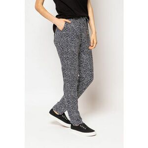 Pantaloni cu buzunare laterale - imprimeu si snur imagine