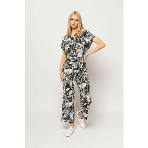 Salopeta cu maneci scurte si imprimeu floral imagine