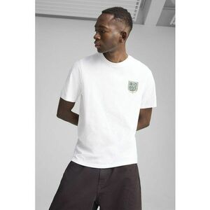 Tricou de bumbac cu imprimeu pe partea din spate imagine