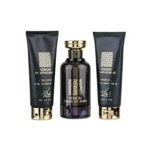Set Cadou Vision Pour Homme Apa de Parfum 100ml + Gel De Dus 100ml + Lotiune de corp 100ml - imagine