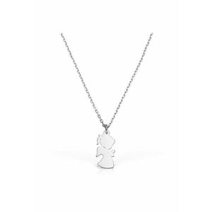 Colier Argint 925 placat cu rodiu cu pandantiv - Fetita Ingeras imagine