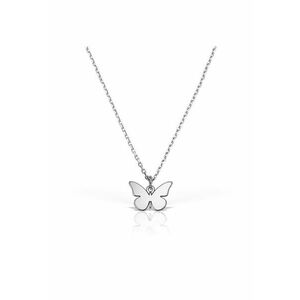 Colier Argint 925 placat cu rodiu cu pandantiv - Fluturas imagine