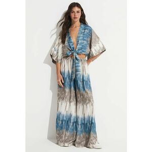 Set de pantaloni si bluza chimono imagine