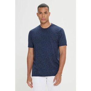 Tricou slim fit din amestec de modal imagine