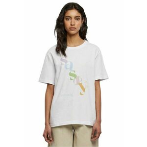 Tricou unisex din bumbac cu imprimeu text imagine