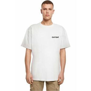 Tricou cu decolteu la baza gatului si imprimeu text imagine