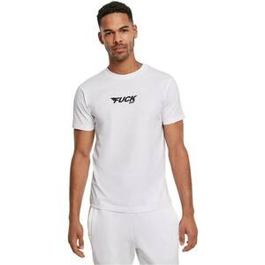 Tricou din bumbac cu imprimeu text imagine