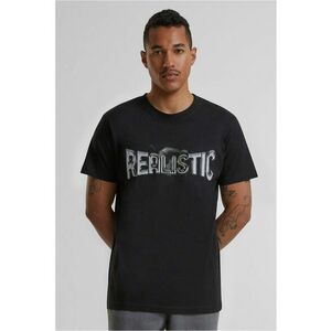 Tricou cu decolteu la baza gatului si imprimeu text imagine