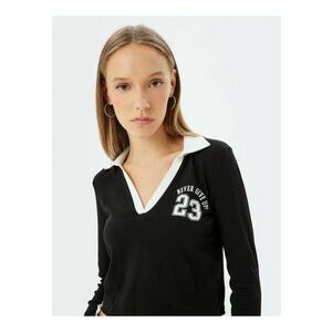 Bluza polo crop imagine