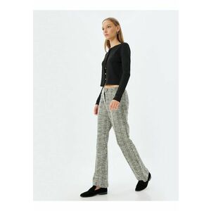 Pantaloni evazati cu talie inalta imagine